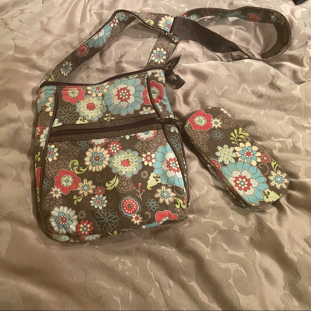 Thirty-One purse with matching billfold
